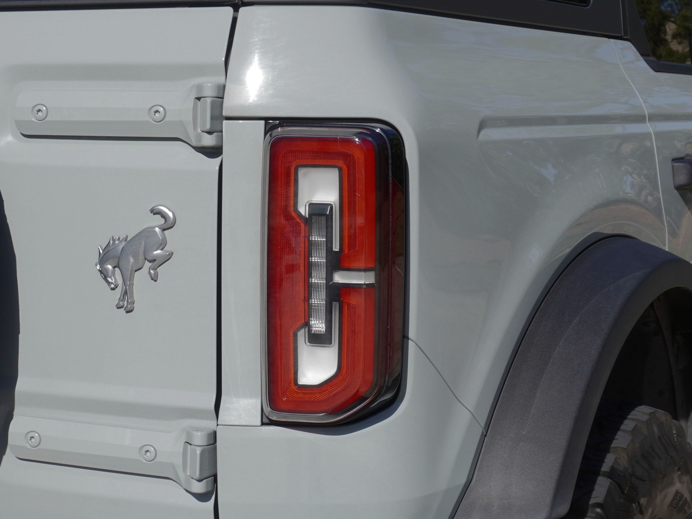 Ford Bronco taillight detail