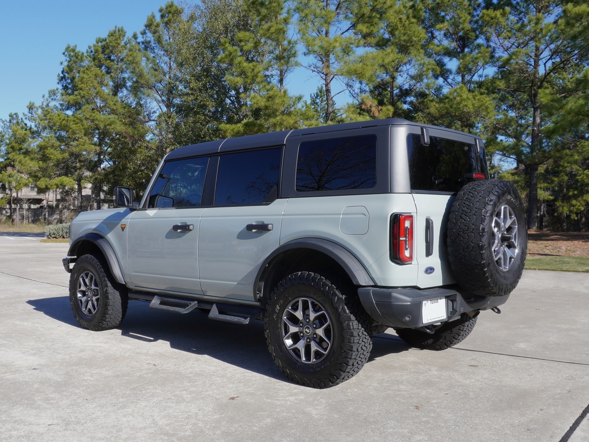 Ford Bronco parked outdoors