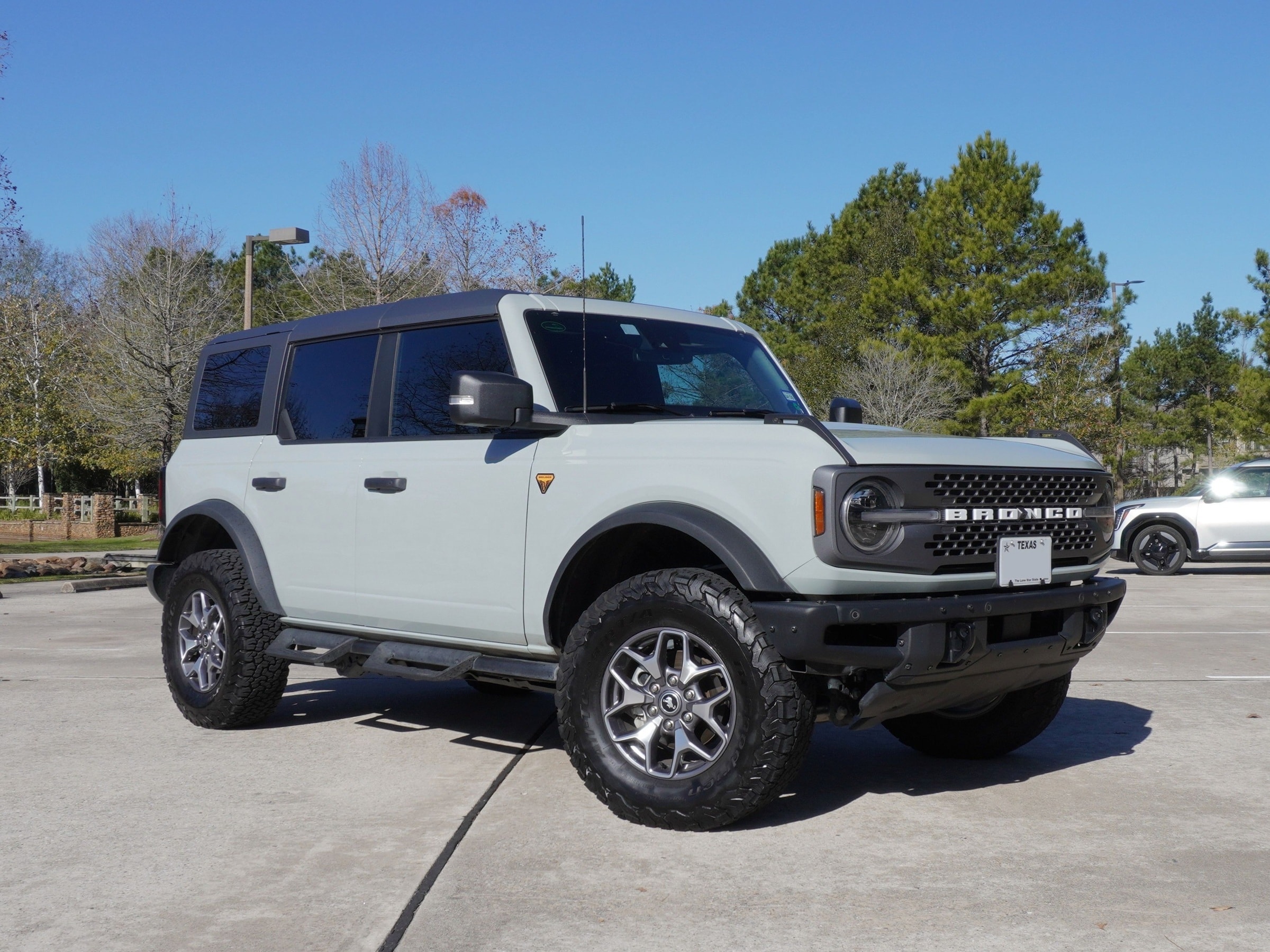 Ford Bronco parked outdoor lot