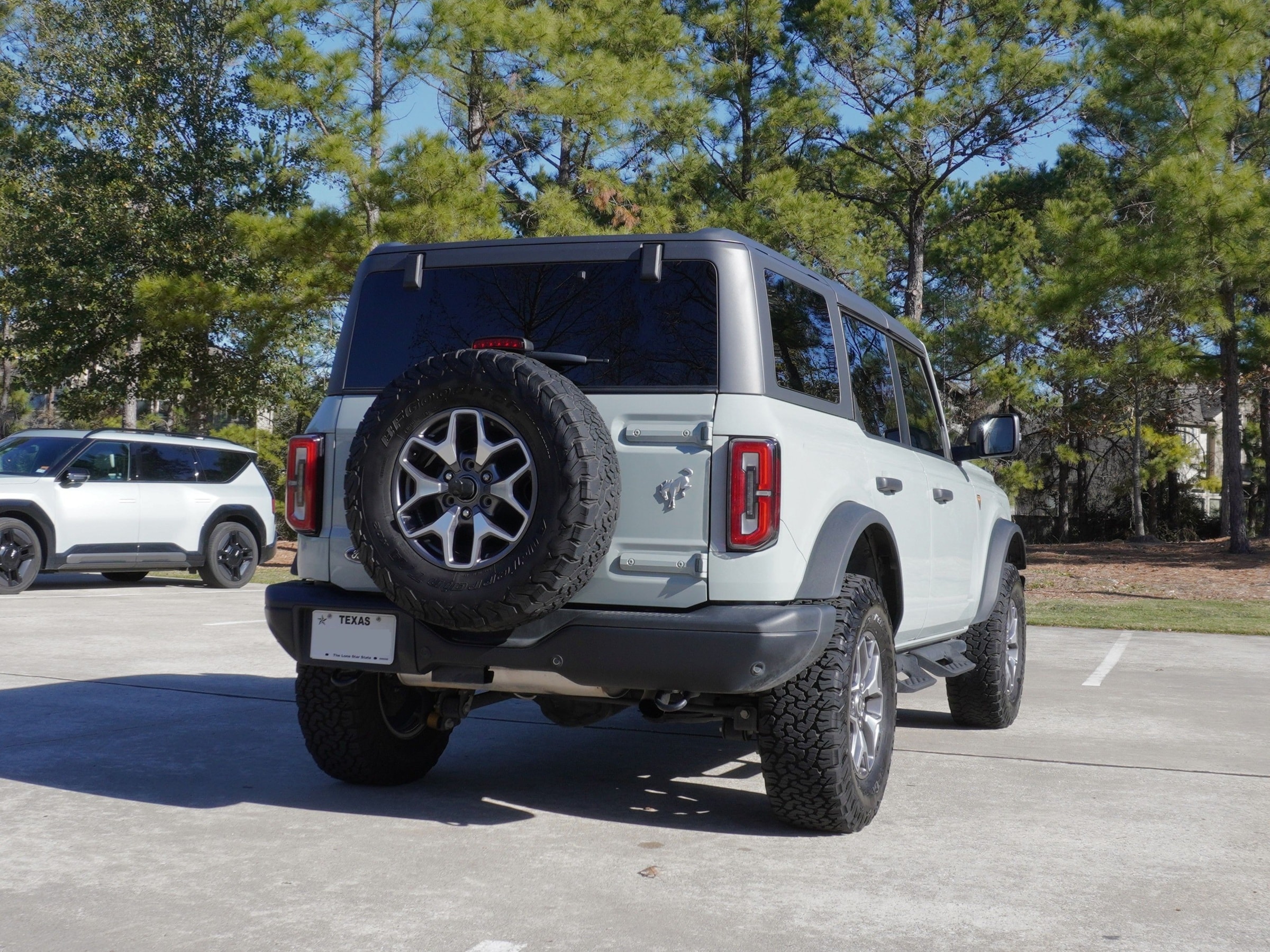 Ford Bronco rear exterior with spare tire